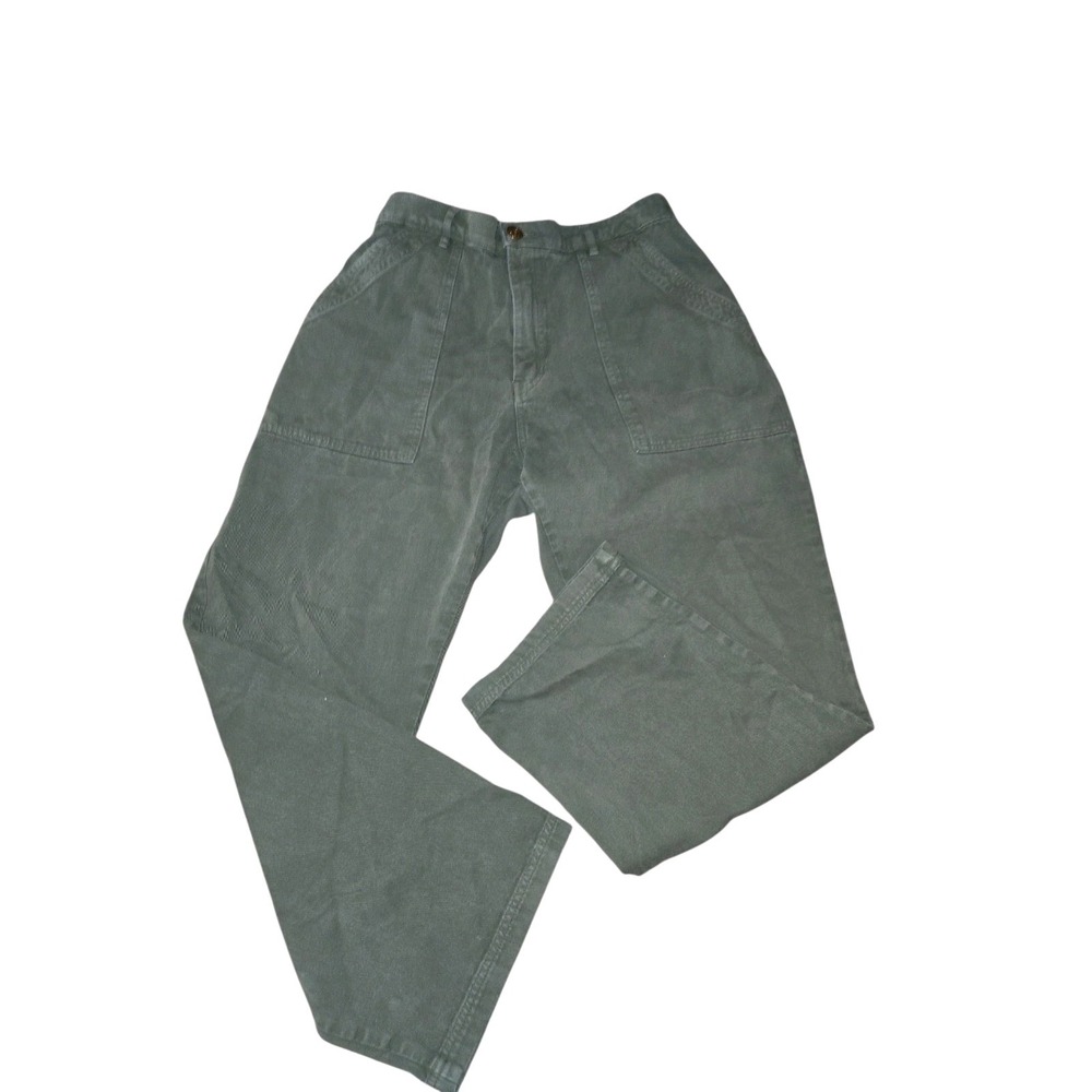 Big Bud Press Western Womens Pants L Evergreen High Rise Straight Leg - Picture 11 of 16